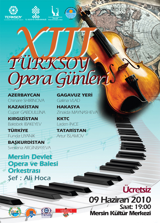 13. Türksoy Opera Günleri Afişi