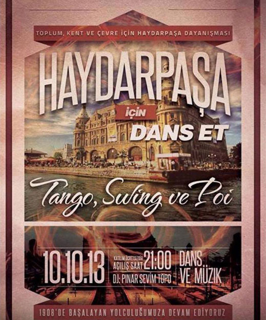 10.10.2013 / Haydarpaşa İçin Dans Et!