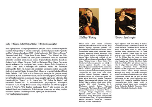21.11.2013 / Çukurova Müzik Dostları Derneği Dinletisi İzlencesi Sayfa-2