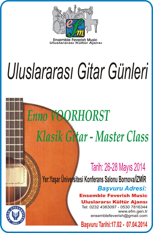 26.05.2014 / Uluslararası Gitar Günleri