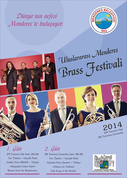 29.07.2014 / Uluslararası Menderes Bakır Üflemeliler Festivali