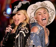 Cyrus, Miley - Madonna