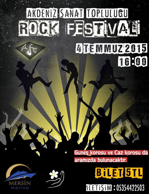 04.07.2015 / Akdeniz Sanat Topluluğu Rock Festivali