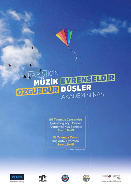 31.07.2015 / Barış İçin Müzik Orkestrası - Düşler Akademisi  İşbirliğiyle Dinleti