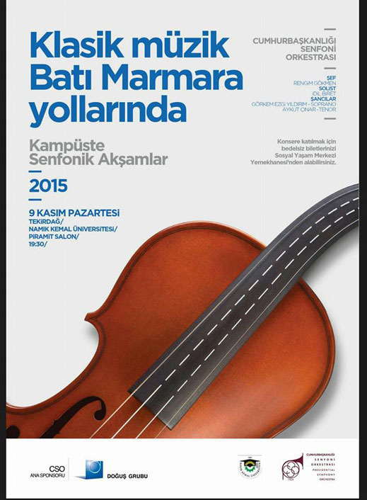09.11.2015 / Klasik Müzik Batı Marmara Yollarında
