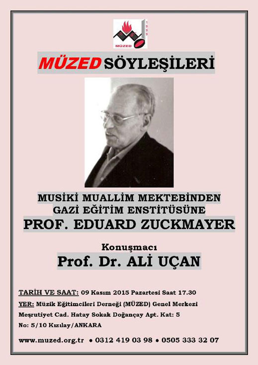 Müzed Söyleşisi - Eduard Zuckmayer