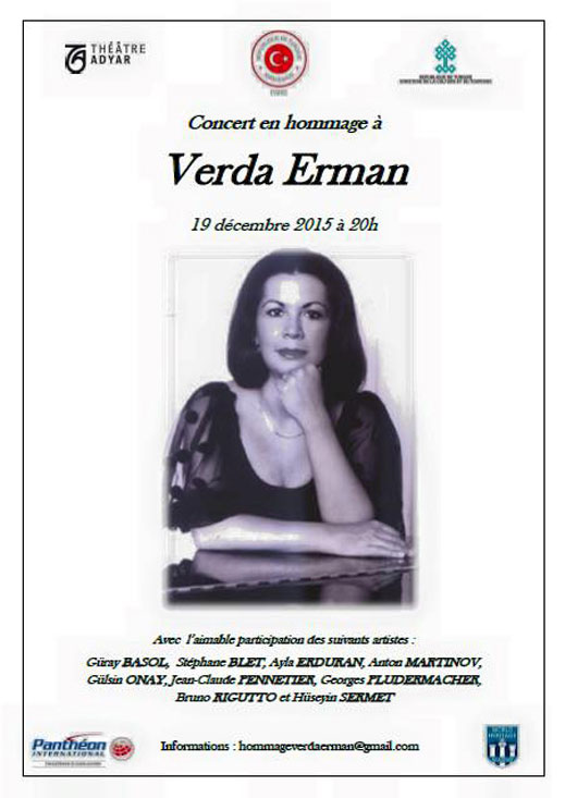 19.12.2015 / Verda Erman Anısına Dinleti