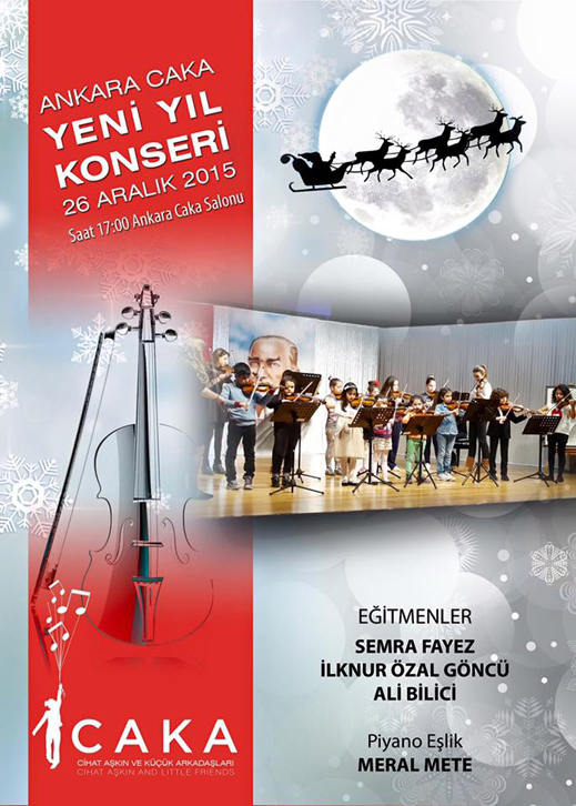 26.12.2015 / Ankara Caka Yeni Yıl Dinletisi