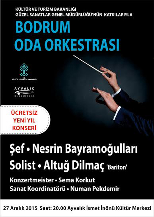 27.12.2015 / Bodrum Oda Orkestrası Ayvalık Dinletisi