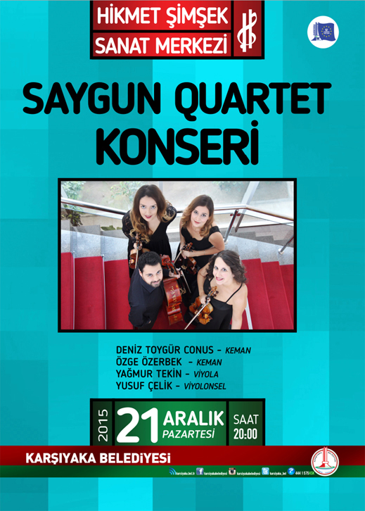 21.12.2015 / Saygun Quartet Dinletisi
