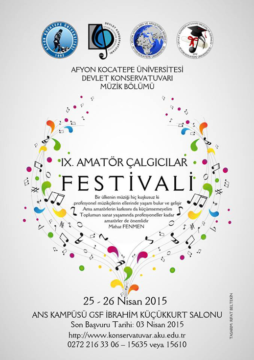 25.04.2015 / IX. Afyon Amatör Çalgıcılar Festivali