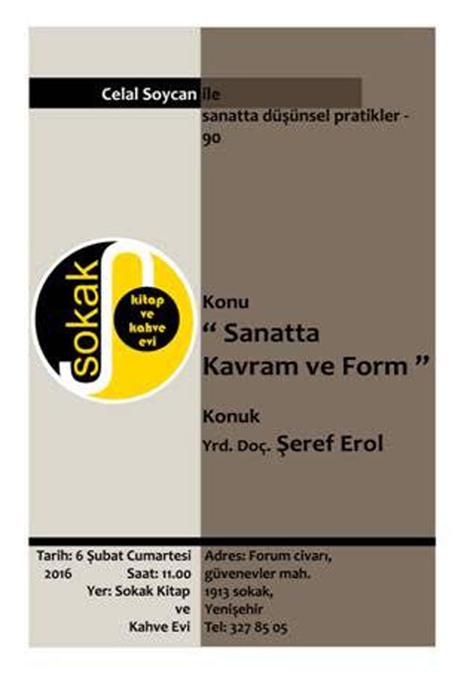 06.02.2016 / Sanatta Kavram ve Form