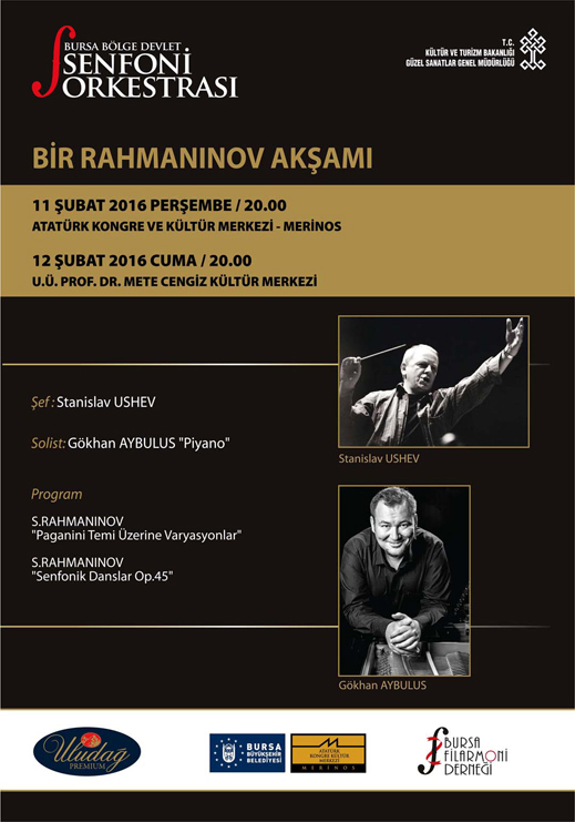 11.02.2016 / Bir Rahmaninov Akşamı