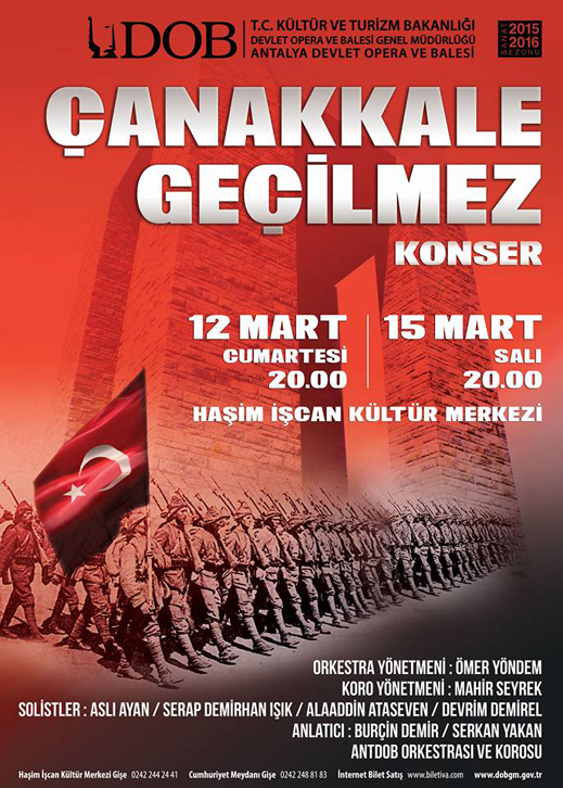 12.03.2016 / Çanakkale Geçilmez - Dinleti