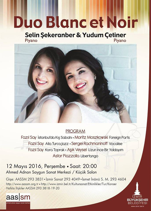 12.05.2016 / Selin Şekeranber ve Yudum Çetiner Dinletisi