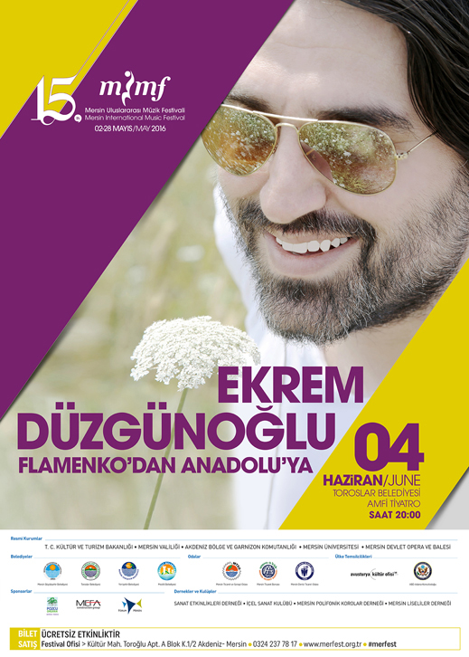 04.06.2016 / Ekrem Düzgünoğlu - Flamenko'dan Anadolu'ya