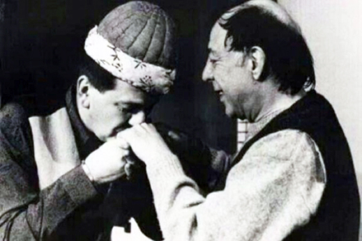 Kavuk Münir Özkul'dan Ferhan Şensoy'a devredilirken (1989)