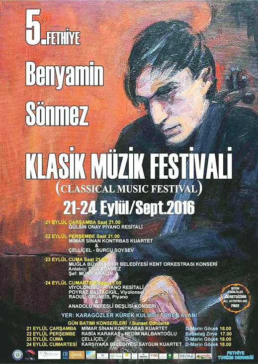 21.09.2016 / 5. Fethiye Benyamin Sönmez Klasik Müzik Festivali