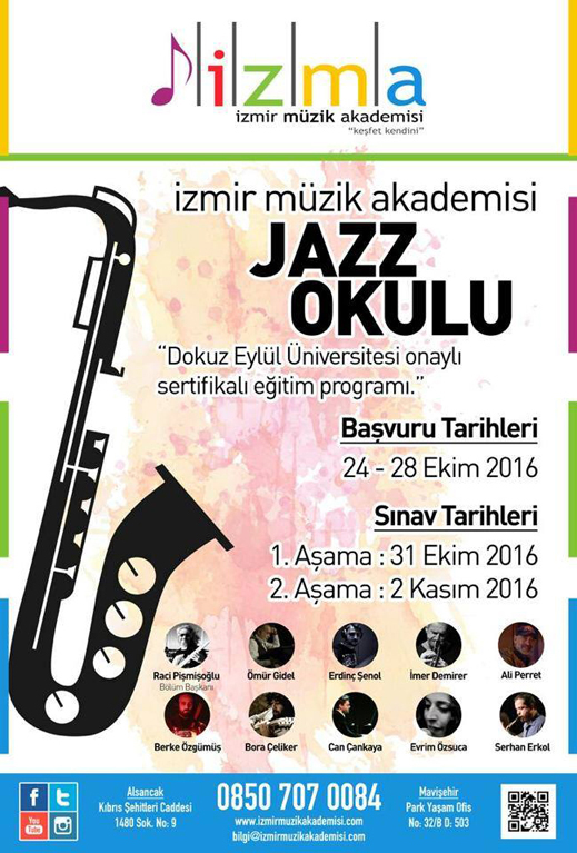 24.10.2016 / İzmir Müzik Akademisi Jazz Okulu