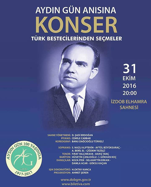 31.10.2016 / Aydın Gün Anısına Konser