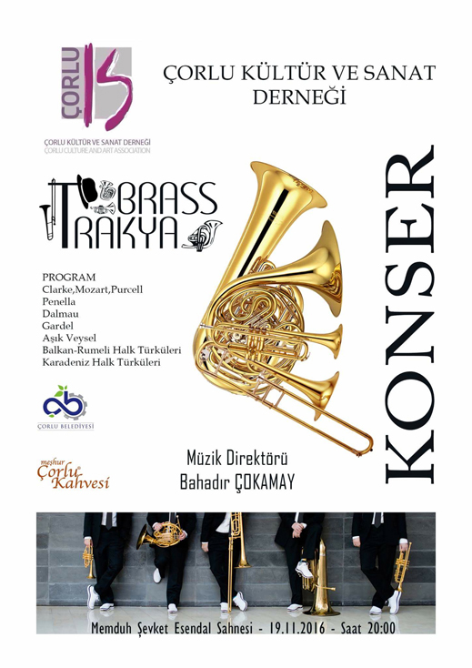 19.11.2016 / Brass Trakya Dinletisi