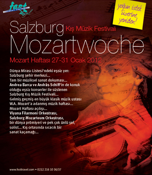 27.01.2012 / Salzburg Kış Müzik Festivali Mozart Haftası