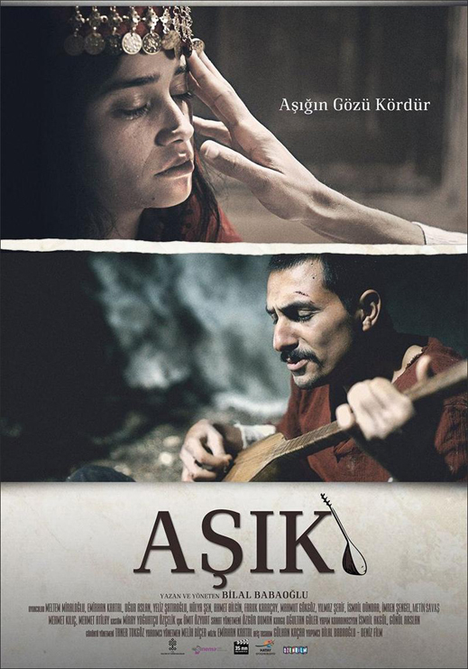 Aşığın Gözü Kördür Filminin Afişi