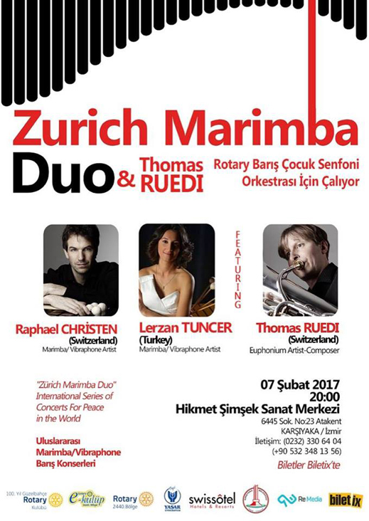 07.02.2017 / Zürih Marimba İkilisi ve Thomas Ruedi