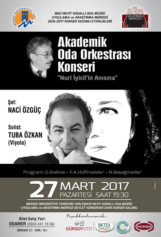 27.03.2017 / Nuri İyicil Anısına Dinleti