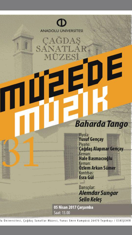 05.04.2017 / Müzede Müzik - Baharda Tango