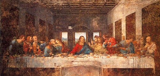 Leonardo da Vinci - Son Akşam Yemeği Tablosu