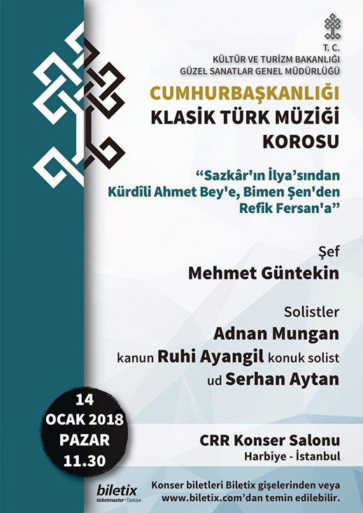 14.01.2018 / Klasik Türk Müziği Korosu