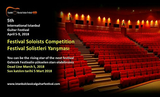 05.04.2018 / Uluslararası İstanbul Gitar Festivali