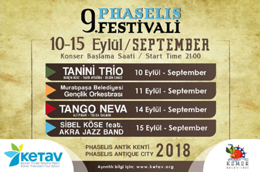 10.09.2018 / 9. Phaselis Sanat Festivali