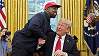 Kanye West Trump'la