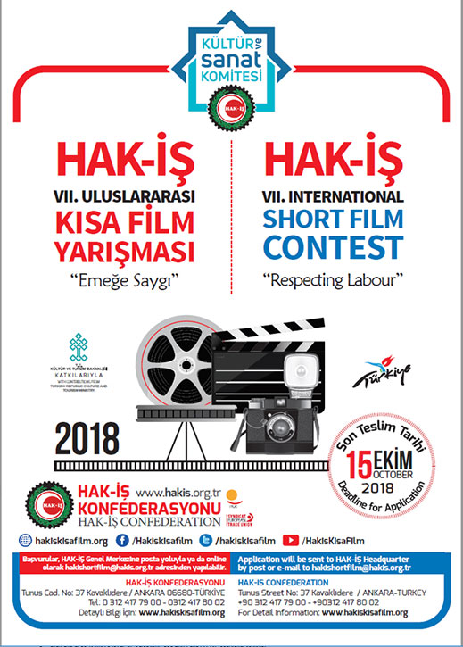 15.10.2018 / Hak-İş VII. Uluslararası Kısa Film Yarışması-2