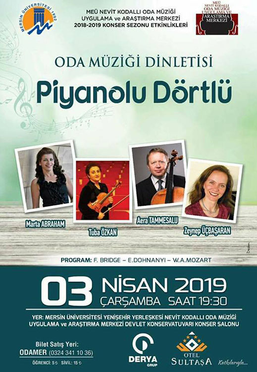 03.04.2019 / Piyanolu Dördül Dinletisi