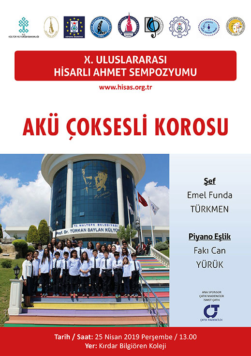 25.04.2019 / AKÜ Çoksesli Korosu Dinletisi