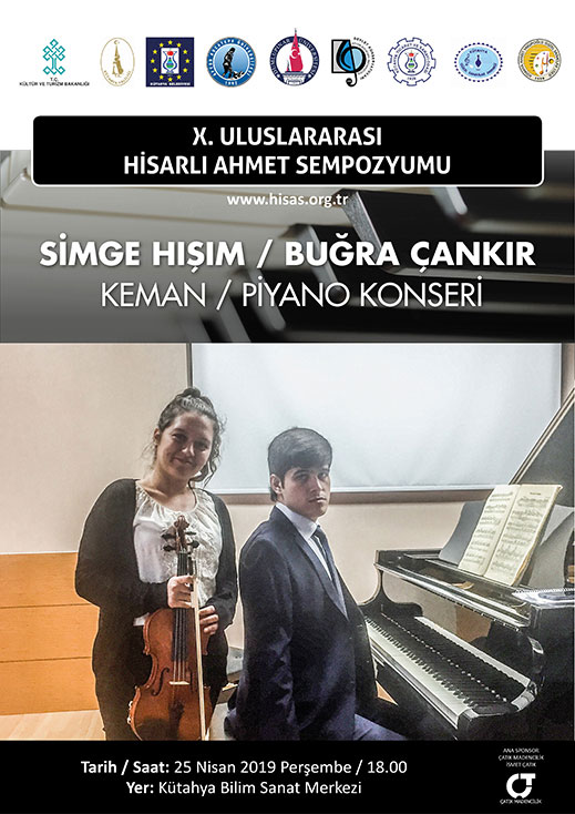 25.04.2019 / Simge Hışım - Buğra Çankır Dinletisi