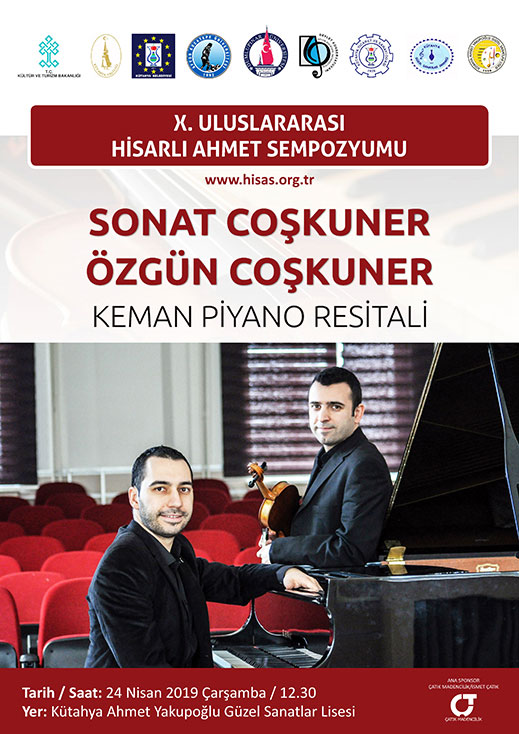 24.04.2019 / Sonat - Özgün Coşkuner Keman Piyano Resitali