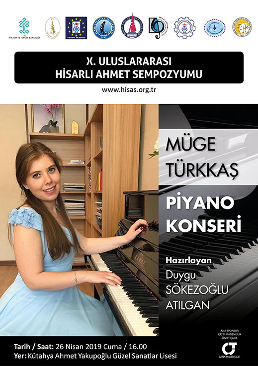 26.04.2019 / Müge Türkkaş Piyano Dinletisi