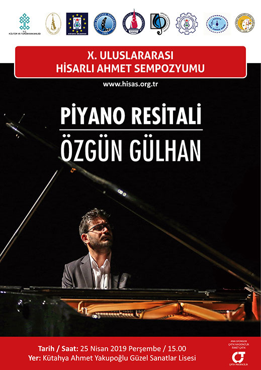 25.04.2019 / Özgün Gülhan Piyano Resitali