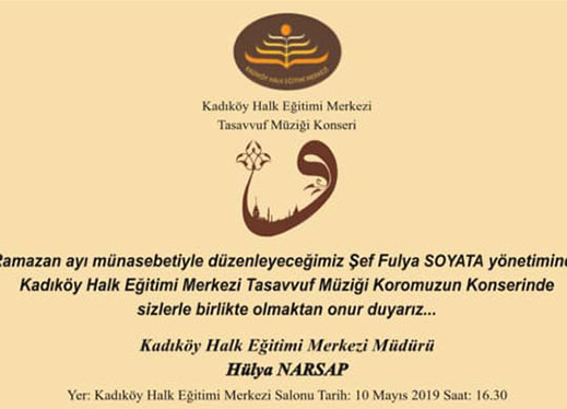 10.05.2019 / Tasavvuf Müziği Konseri-2