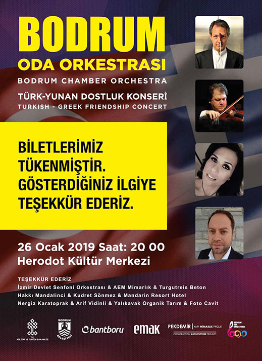 26.01.2019 / Türk-Yunan Dostluk Konseri