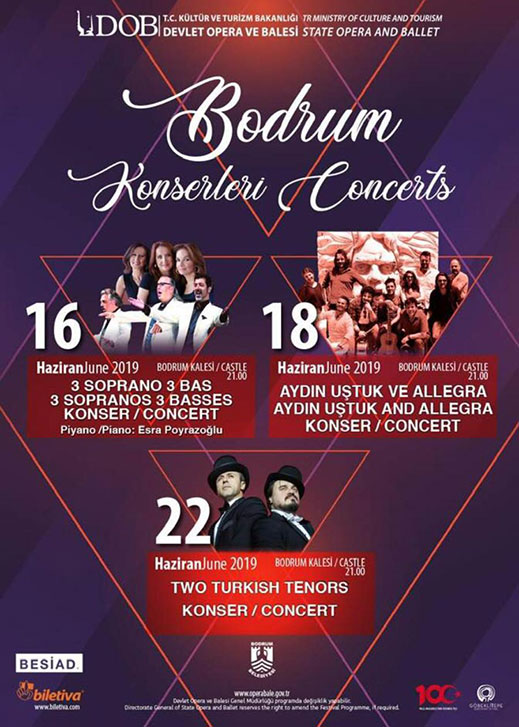 16.06.2019 / Devlet Opera ve Balesi Kurumu Bodrum Konserleri