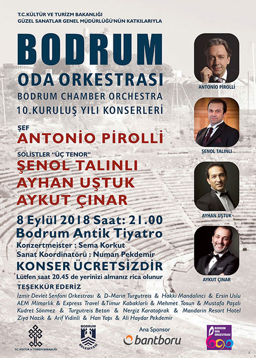 08.09.2018 / Bodrum Oda Orkestrası 10. Kuruluş Yılı Konseri-1