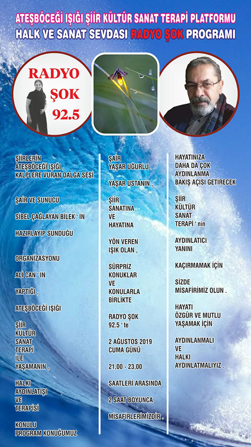 02.08.2019 / Yaşar Uğurlu ile Radyo Şok Programı