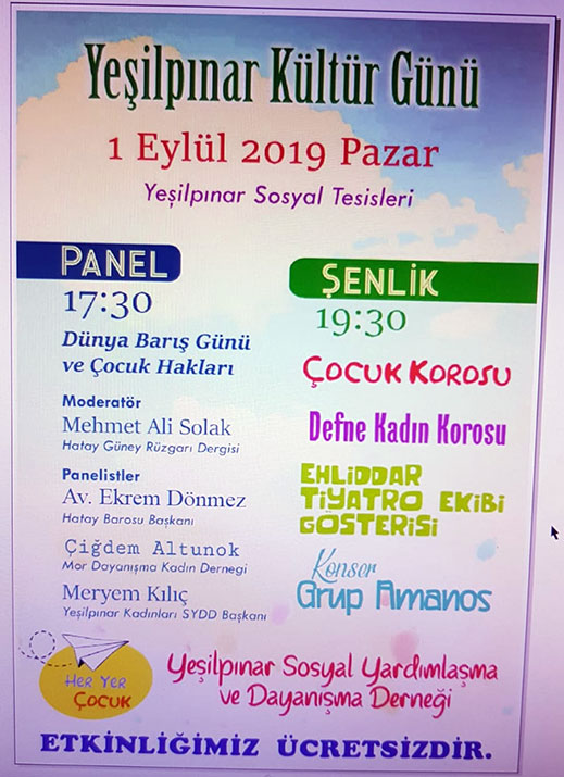 01.09.2019 / Yeşilpınar Kültür Günü