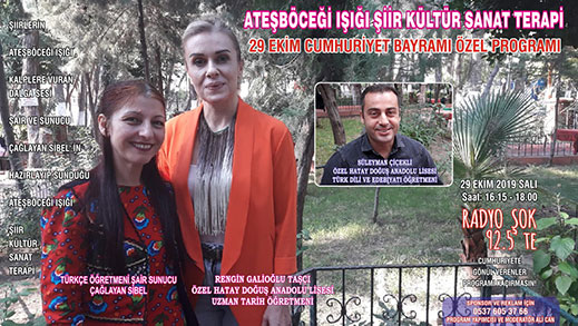 29.10.2019 / Ateşböceği Işığı Şiir, Kültür ve Sanat Programı