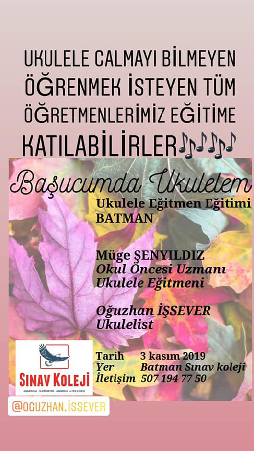 03.11.2019 / Başucumda Ukulelem